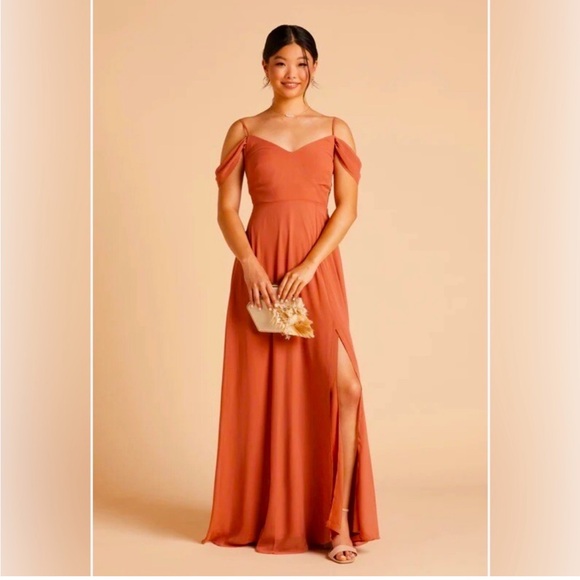 Birdy Grey Dresses & Skirts - Birdy Grey Devin Convertible Bridesmaid Dress Sz XL Rust Terracotta Gown NWT